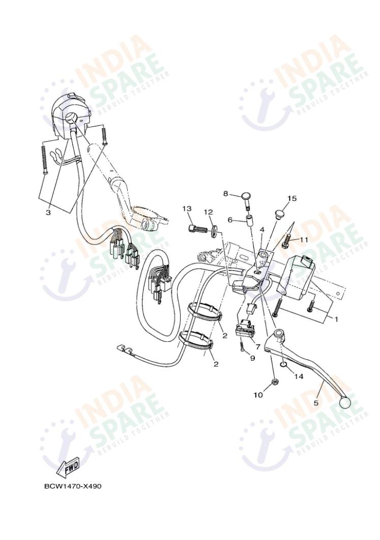 HANDLE SWITCH & LEVER